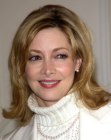 Sharon Lawrence with middle-length hair