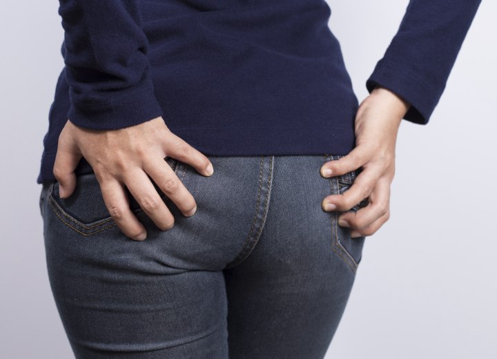A female butt