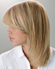 coiffure pour cheveux longs