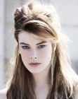 coiffure pour cheveux longs