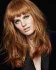 coiffure pour cheveux longs