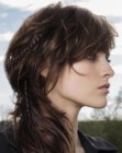 coiffure pour cheveux longs
