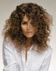 cheveux longs pour visage rectangle