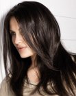 chevelure lisse