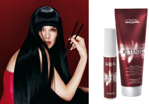 L'Or&eacute;al X-tenso straightening cream