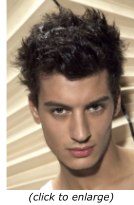 spiky look for men