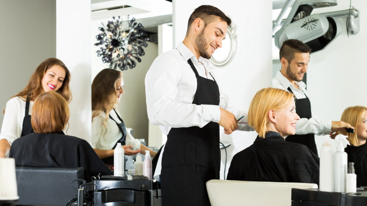 Male or female hairdresser