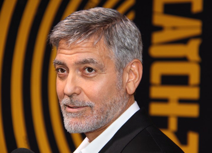 George Clooney hair