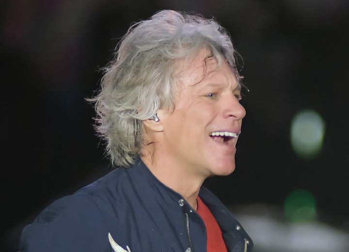 Jon Bon Jovi hair