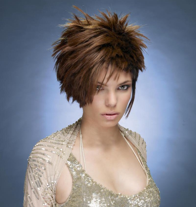 Croppy Spiky Short Hair. Hairstyle Created by Llongueras. spiky short hair