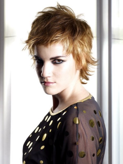 Short Shag Cut. hair clipped into a shag Short Shag Cut. hair clipped into a shag