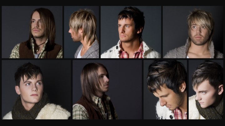 Masculine hairstyles