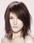medium long haircut