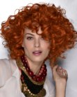 red curls