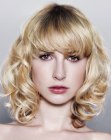 layered shoulder level haircut