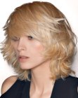 layered and textured bob