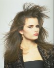 previous hairstyle