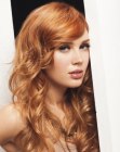 long red hair