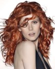 red curls and spirals
