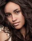 long hairstyle with layers and movement