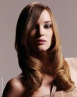 vintage long hairstyle