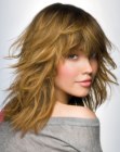 natural style for long hair
