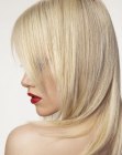 icy blonde hair