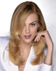 smooth long haircut