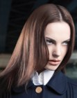 long straight hair hairstyle