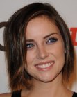 Above the shoulders razored bob for Jessica Stroup