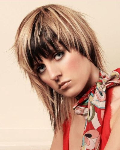 Finalist - Hairstyle with Two-toned Colour