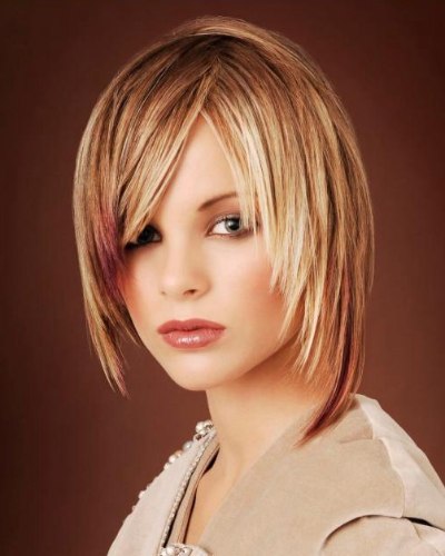 Finalist - Asymmetrical Texturized Hairstyle