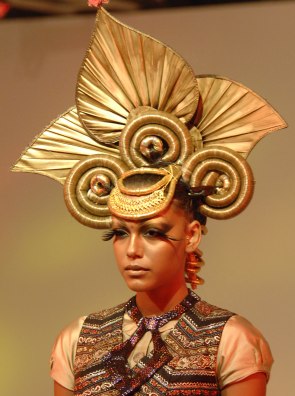 Gold headdress