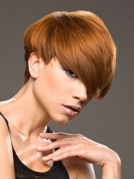 Sporty low-maintenance haircut for short hair