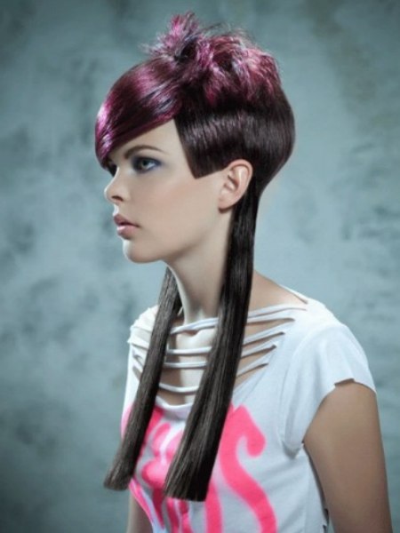 Haircut with different long and short lengths