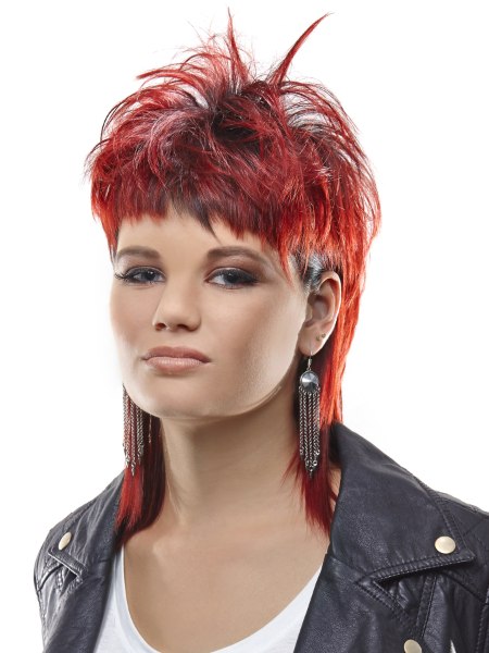 Mullet haircut for women