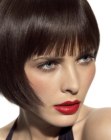 classy short bob