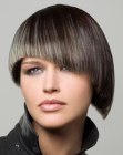 funky bob haircut