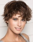 tapered short hair