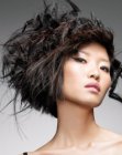 bob with longer strands