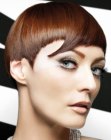 monk-like hairdo