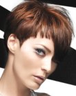asymmetrical bangs