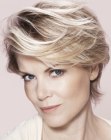 short sporty hairdo