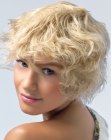 short blonde hair