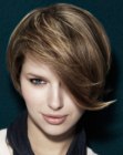 stylish short hairstyle