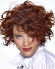 bob with curls