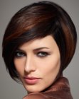 short wrap around hairstyle