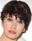 charming short haircut