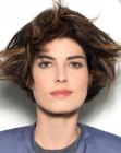 hair sticking up