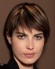 trendy round haircut